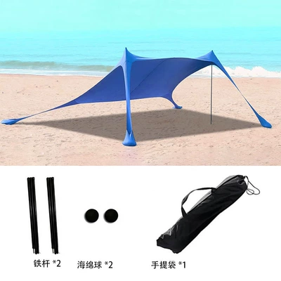 Shade Shelter Camping Canopy – Avtomobil yan çətirləri - blue-foundation-2-irons-200160150cm