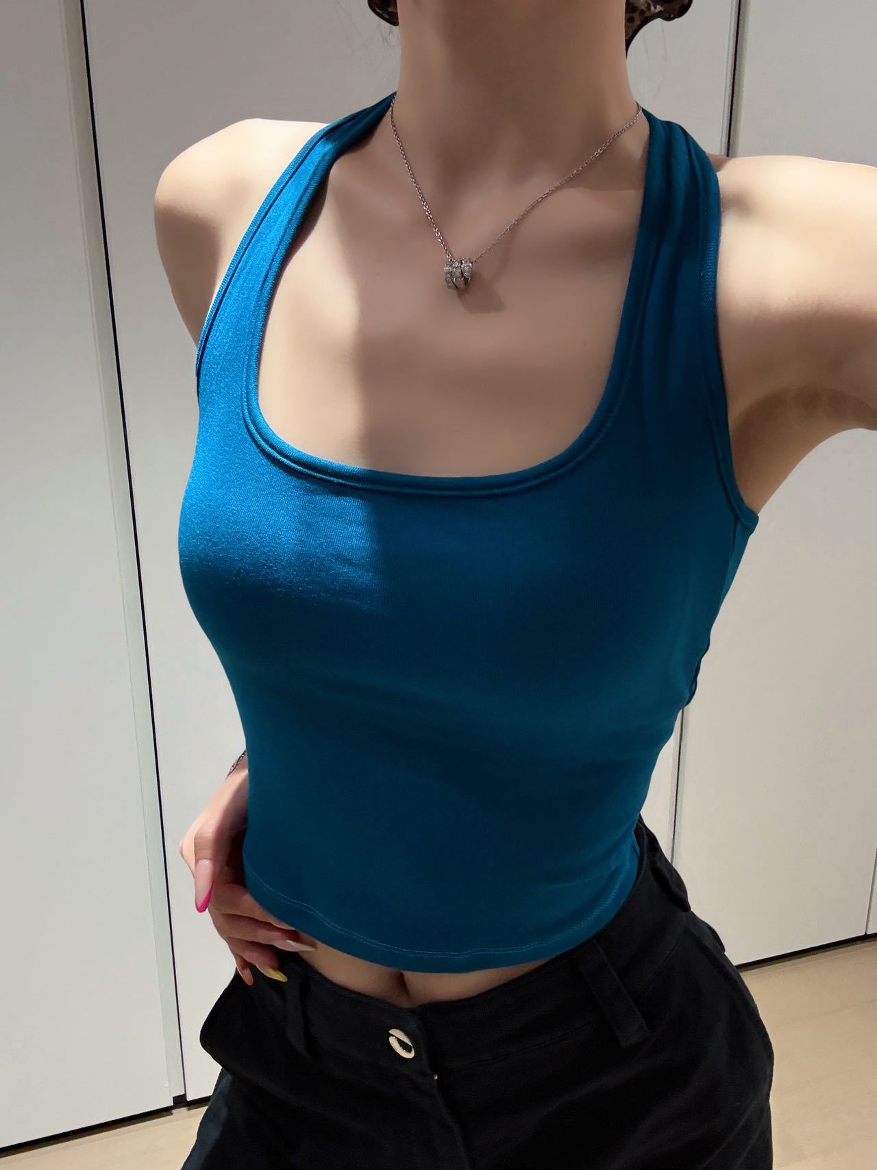 Women's Halter Neck Padded Camisole Top Sexy Strapless Bra Vest_voghion.com