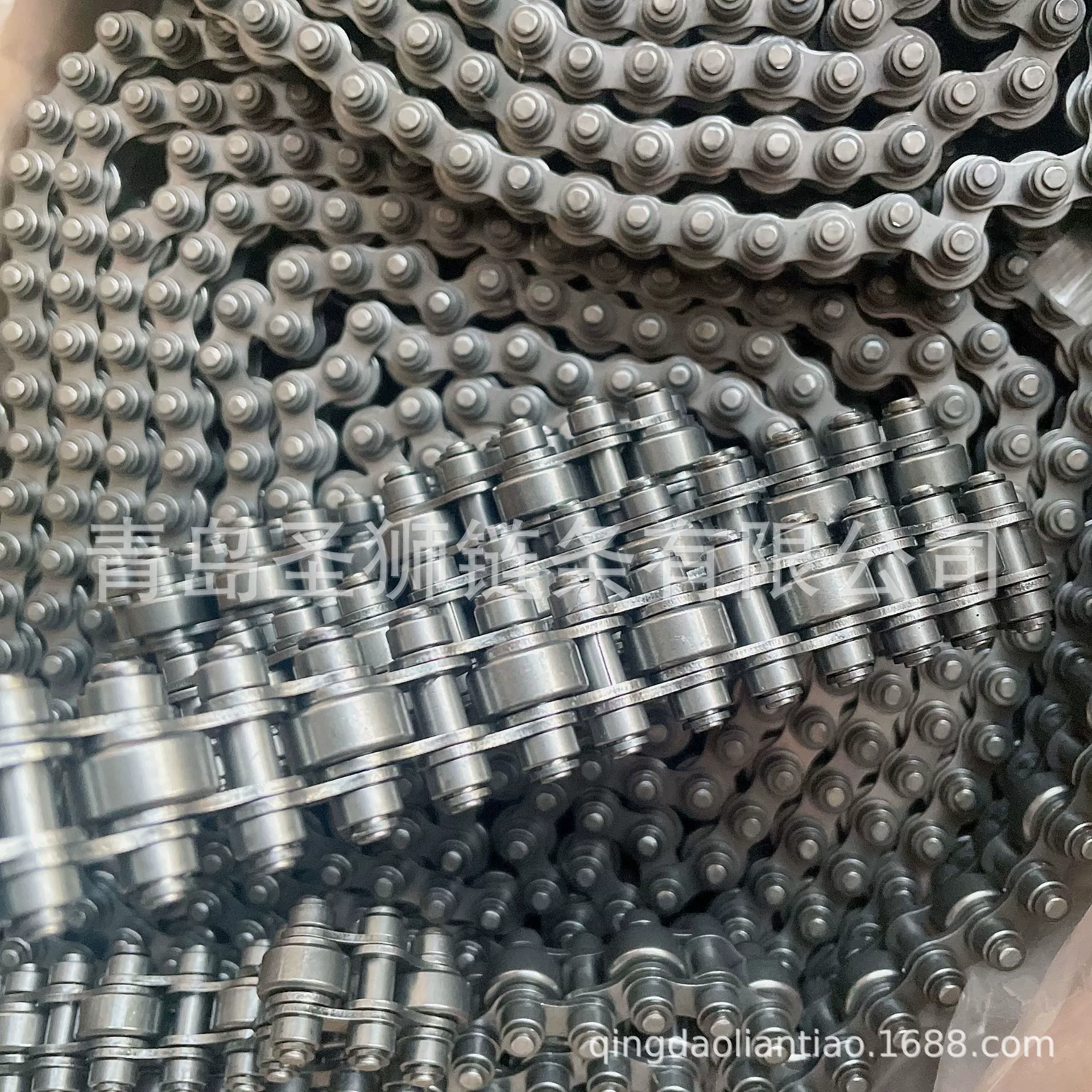 Короткий шаг двойной стороны ролика скорость цепи 08BS-27-31/12BS-40-43-48/16BS-65 стальной нейлон