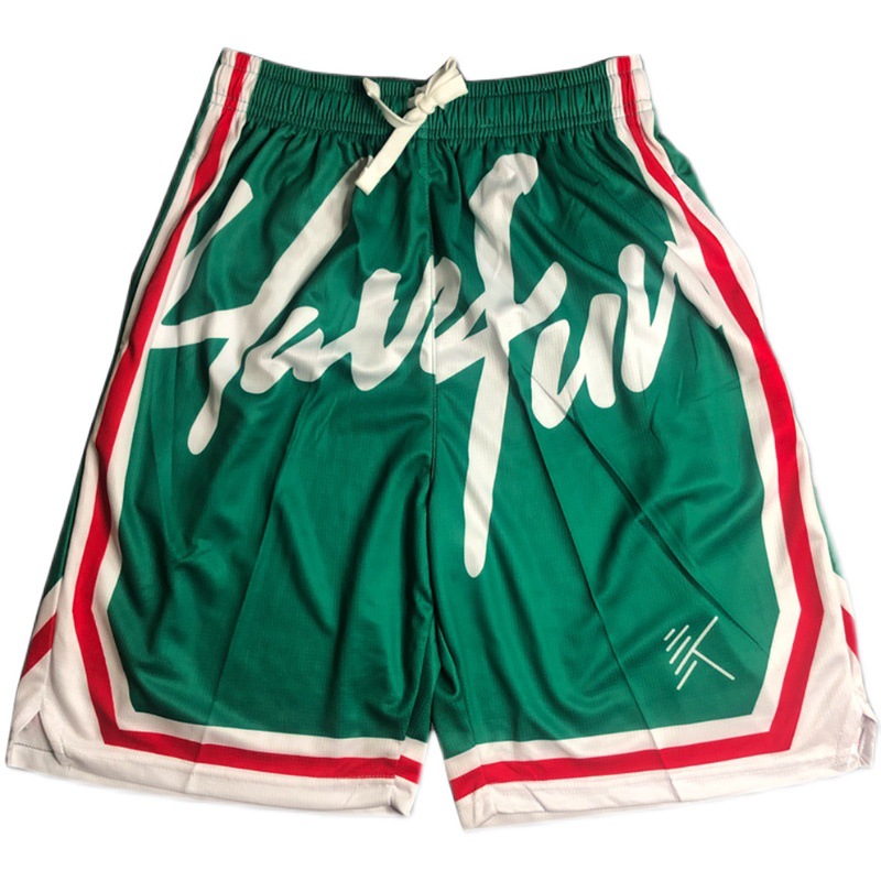 Pantaloncini sportivi estivi ad asciugatura rapida KT Thompson, stessi capris da allenamento per basket americano, da uomo, larghi e traspiranti_voghion.com