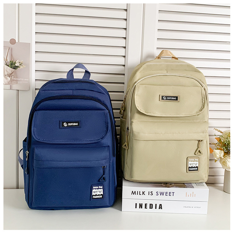 Zaini per bambini Zaino a quattro pezzi Zaino Harajuku Zaino in nylon alla moda antispruzzo di grande capacità Zaino casual per studenti_voghion.com