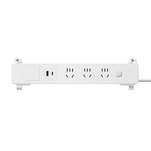 Bull desktop embedded socket office conference table USB plug-in row ultra-thin invisible sideboard island table plug-in board