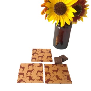 Aluminum foil food thickness 1.4 silk customized color printing deer non-embossed chocolate pure aluminum foil wrapping paper