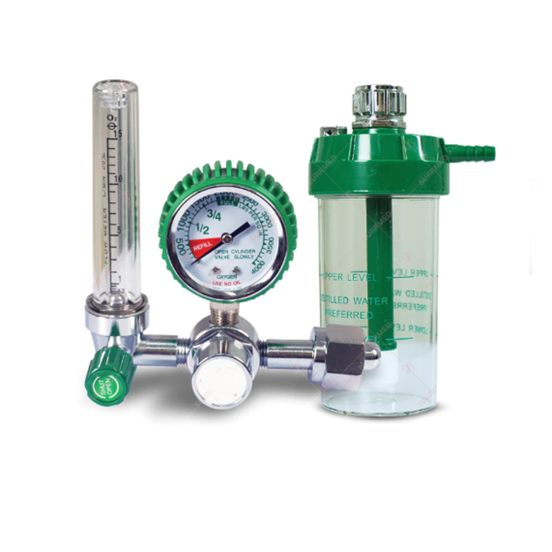 厂家现货氧气吸入器流量表 氧气流量计 湿化瓶 氧气瓶减压器