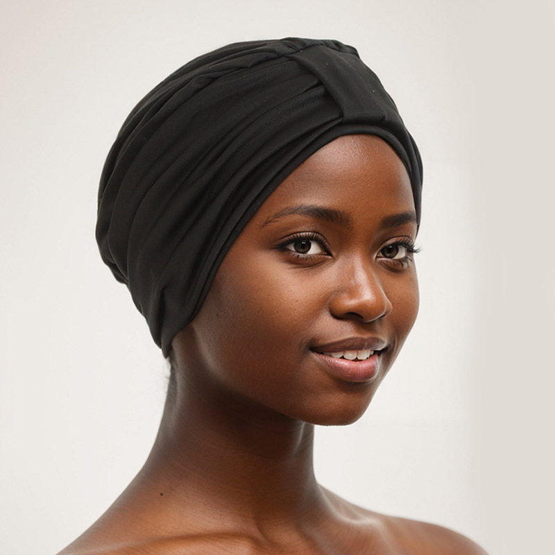 Comfortable Breathable Hijab Turban Hat For Women Chemo Cap_voghion.com