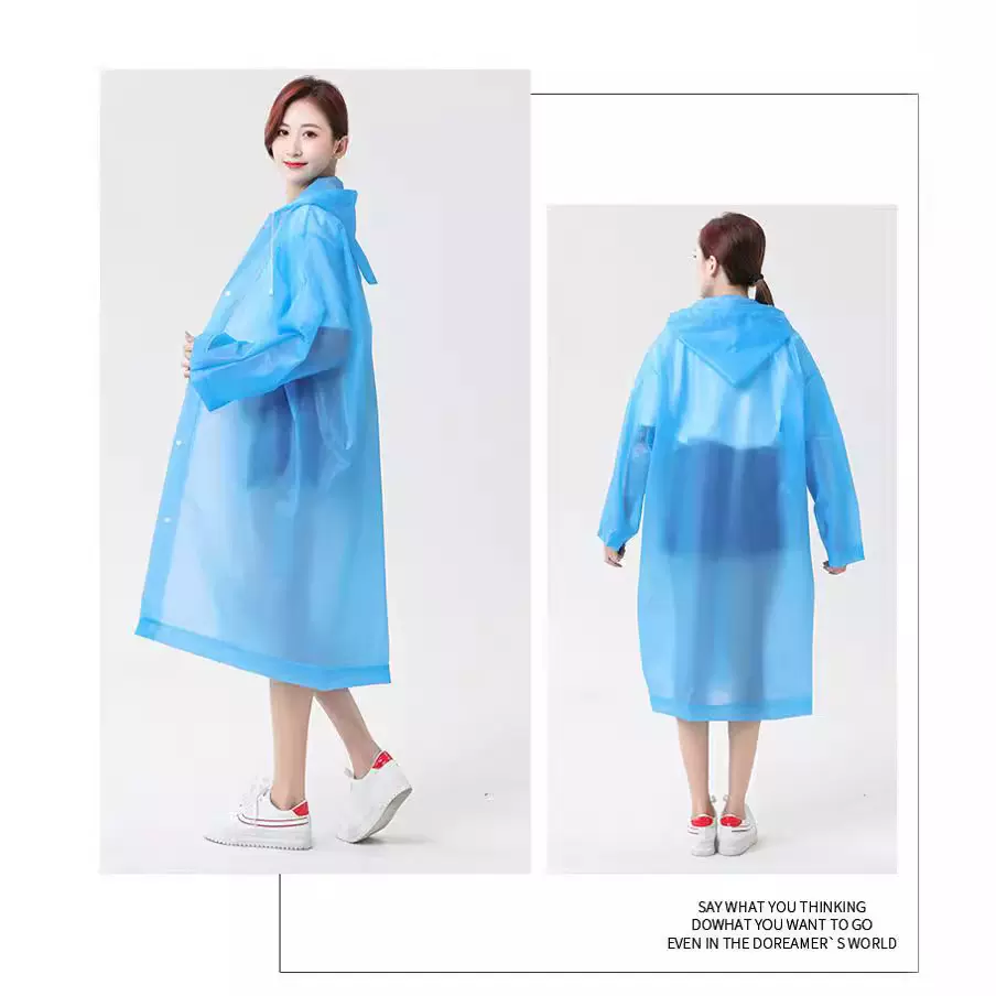 加厚EVA雨衣批发非一次性雨衣加厚便携成人儿童雨衣防雨鞋套旅游