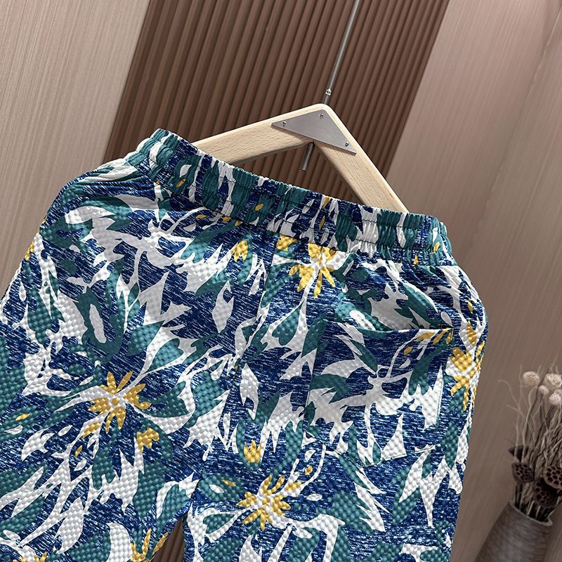 Men's Quick Drying Casual Shorts Summer Vacation Fashionable Trendy Straight Leg Beach Clothing_viptrois.com