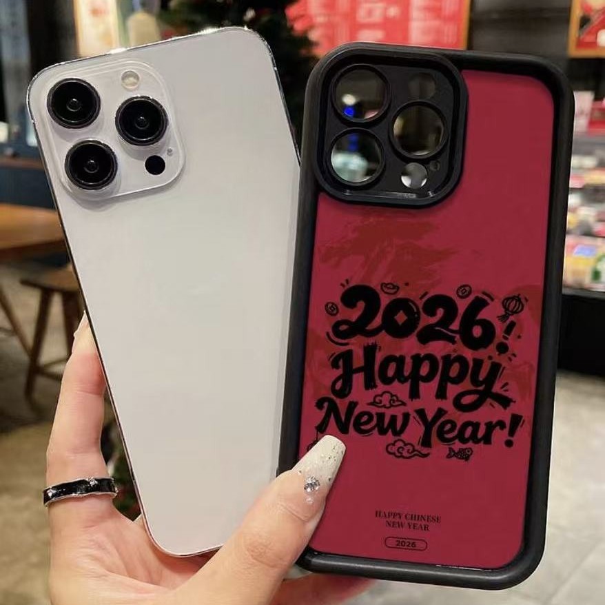 英文2026适用iphone17pro手机壳苹果15防摔14新年13promax新款12x