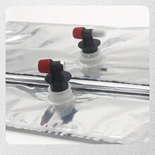 现货镀铝盒中袋1L/220L通用液体BIB蝴蝶阀袋原浆果汁饮用水袋无菌