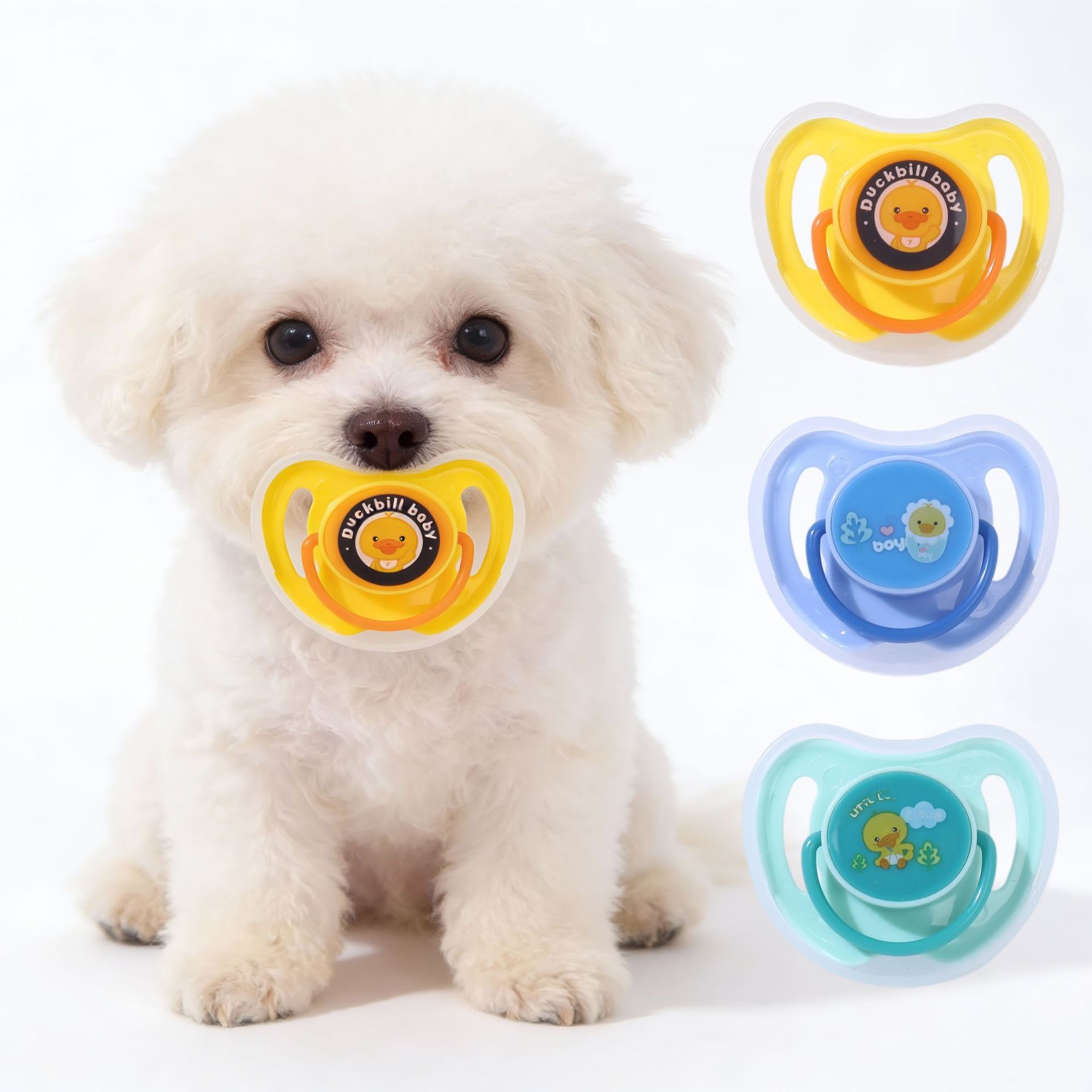 Bixiong Bomei Special Nipple Toy Molar Tooth Cleansing Puppy Soothing Pet Weaning Small Puppy Bite Gum Supplies