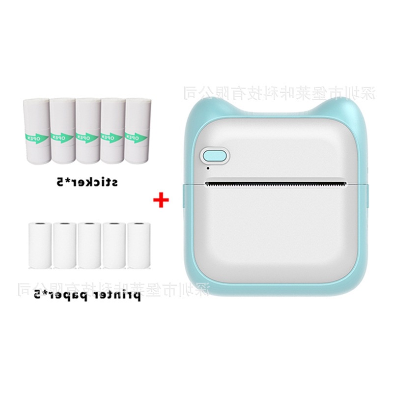 A31 파란색 + 인쇄용지 5롤 + 스티커 5롤