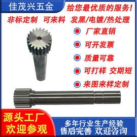 厂家直供  齿轮 轴齿 涡轮 直齿 片齿 无人机 汽车 智能传动齿轮