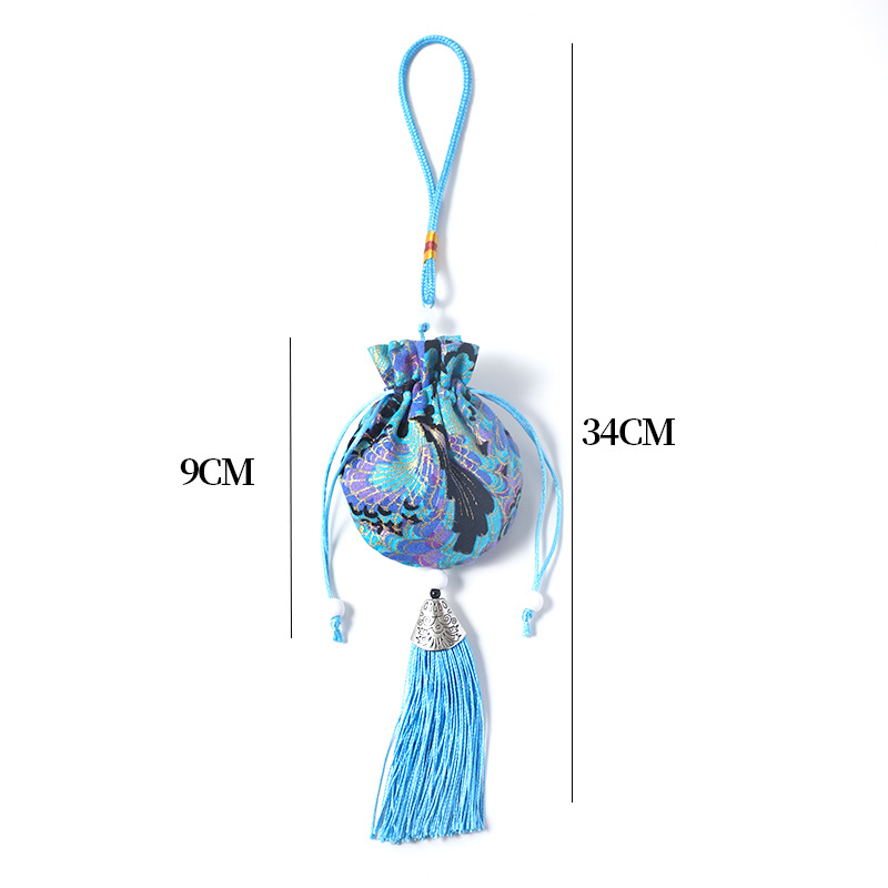 Nuevos productos de flores de Año Nuevo de siete colores de cordier, material de combinación de bolsas de bendición, accesorios de barril de bendición hechos a mano, materiales de flores DIY