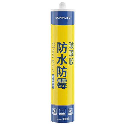 Transparent glass glue, mildew-proof, waterproof and moisture-proof, bathroom beauty glue, toilet fixed sealant, edge glue, structural glue