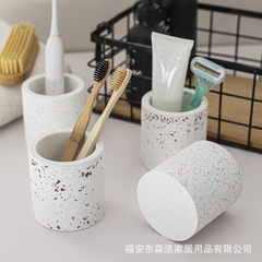 水砥石珪藻土歯ブラシ座創意歯具パッド歯ブラシカップ浴室用品吸水乾燥歯ブラシホルダー卸売り
