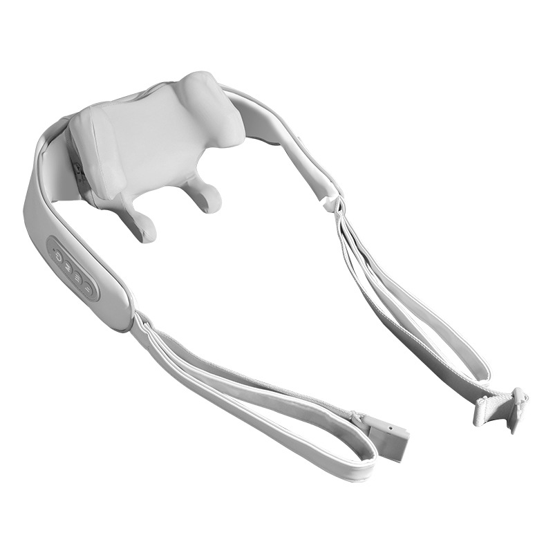 Masajeador de columna cervical multifunción transfronteriza cuello hombro compresa caliente clip de cuello amasado chal trapecio masajeador de hombro y cuello