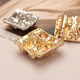 Mingrui Cross-border Retro Pleated Square Chanel Style Button High-grade Sense Metal Button Coat Trenchcoat Shaped Button