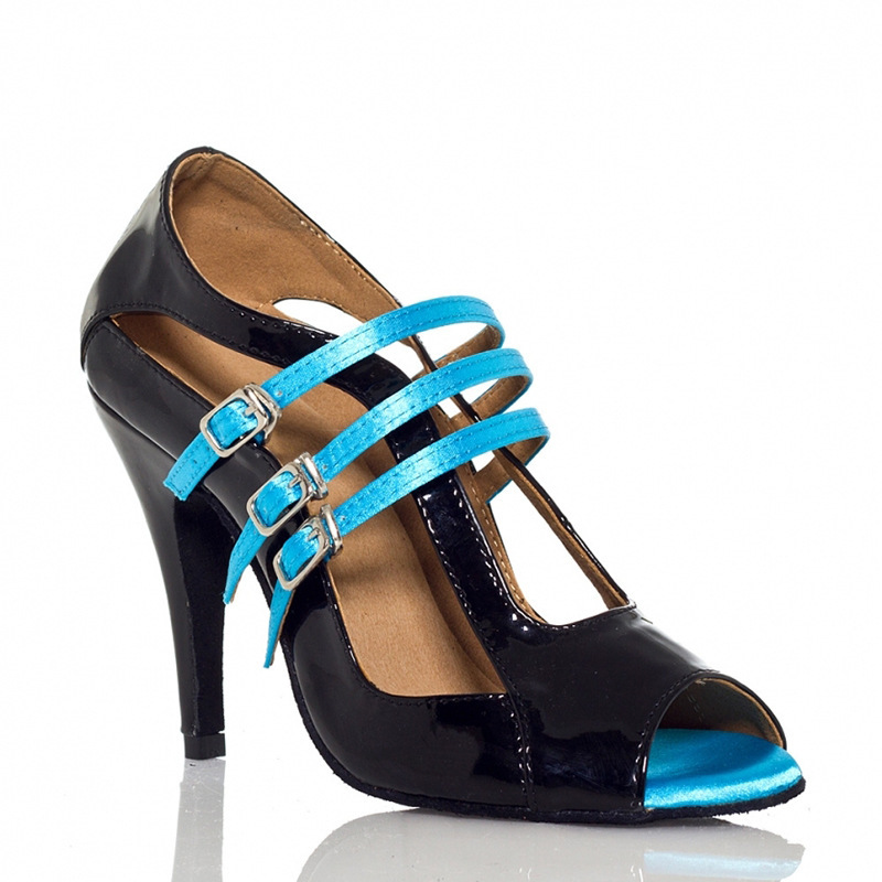 Cross-border European and American Fashion High Heels 2023 Latin Dance Shoes Female Adult Ballroom Party Dance Shoes Professional Soft Sole