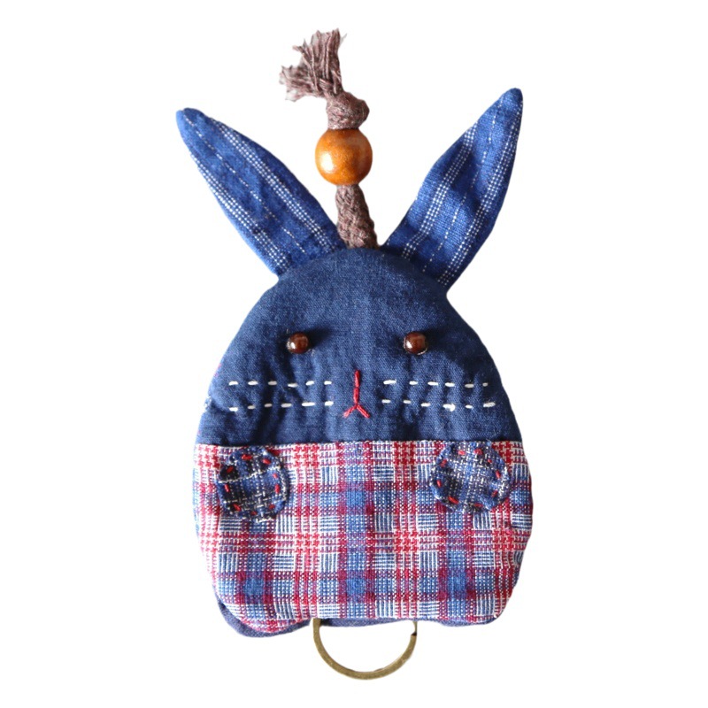 Bumingtang Native Cloth Small Animal Key Bag Cartoon Key Bag