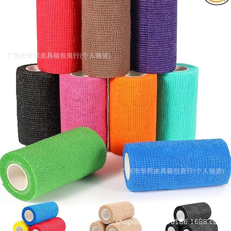 High-Quality Elastic Adhesive Bandages from a Leading Manufacturer, Colored Sports Tape, Tattoo Grip Tape, Veterinary Wraps, Foot Wraps