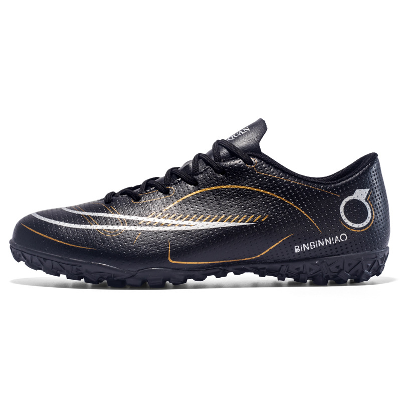 Zapatos de fútbol bajos transfronterizos para hombres uñas largas uñas cortas uñas rotas zapatillas de entrenamiento estudiantes masculinos y femeninos campus césped