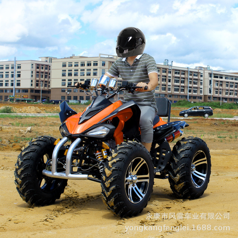 Cuatrimoto Todoterreno ATV 200CC de Hierro y Plástico, Transmisión Automática image 3