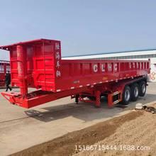 销售全新二手8米5自卸半挂车9米2后翻半挂车出口二手交易市场