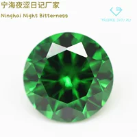Оптовая продажа фабрики прямые продажи 5A круглый белый цветной циркон голый камень искусственный алмаз синтетический CZ Хао Ши супер жесткий и анти-царапины