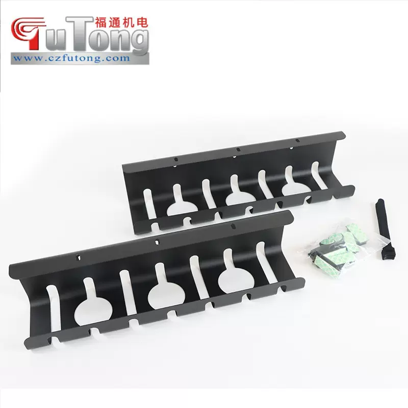 桌下理线器免打孔电源线架槽线路整理盒电线插座整理卖线盒神器