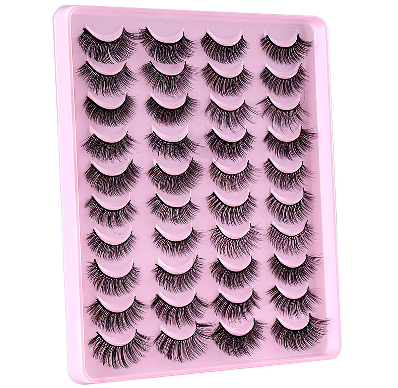 Vacation Solid Color Plastic False Eyelashes 1 Piece display picture 3