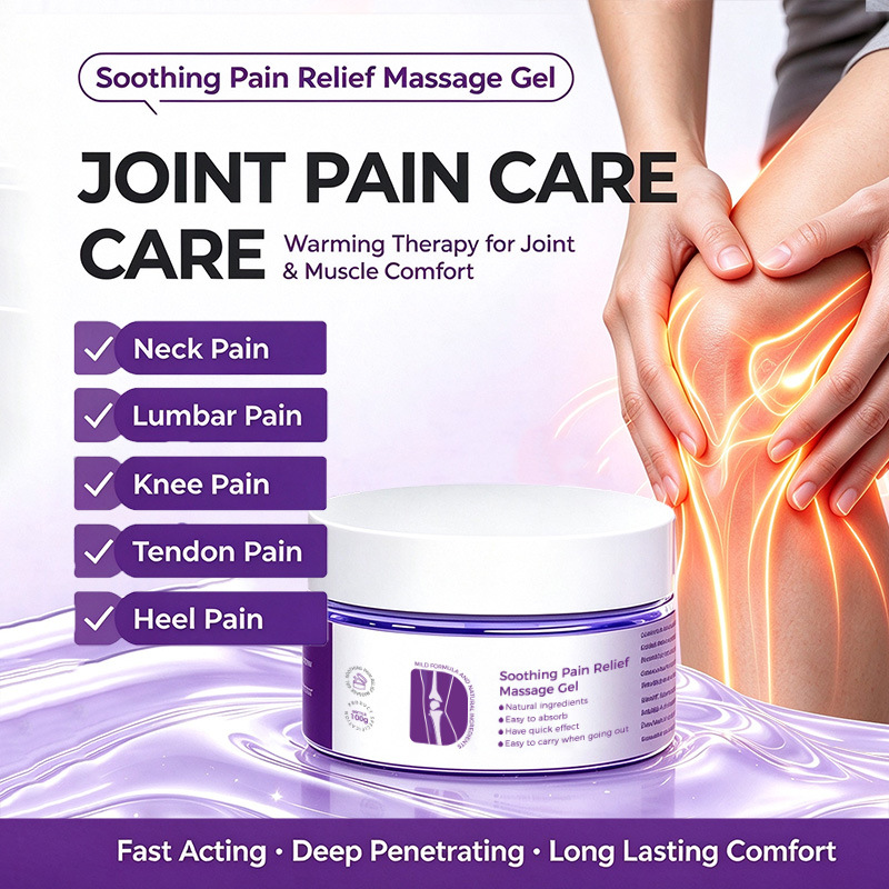 Cross-Border Supply of Soothing Pain Relief Massage Gel in Stock