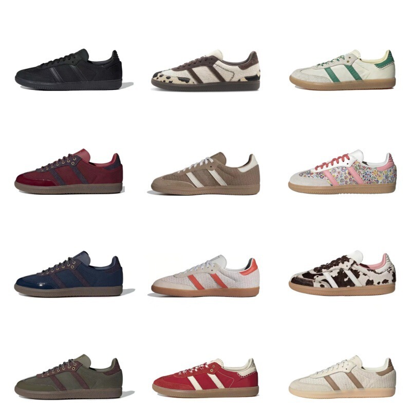 Spring and Summer New Adidas Sneakers, Low-Top Sports Casual Campus Shoes for Men and Women, Comfortable, Wear-Resistant, Versatile Shoes