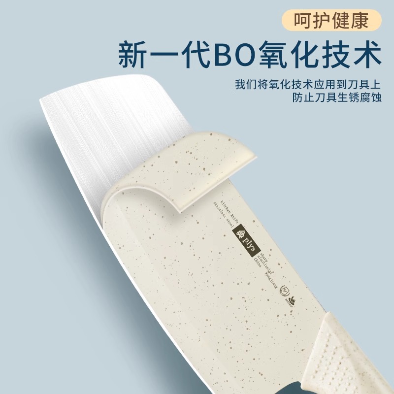Yangjiang cuchillo de acero inoxidable cuchillo de cocina combinación de utensilios de cocina conjunto de corte conjunto completo de cuchillo de cocina tablero de cocina 2 en 1 uso doméstico