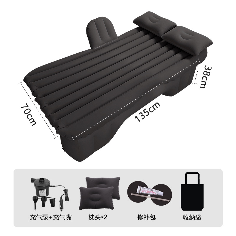 Vehicle-mounted inflatable bed – Qìchē Pad - warrior-black