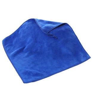 Polyester brocade 400g fine fiber thickness 30*30 kitchen dishcloth printable cleaning towel absorbent small square towel wipe table cloth
