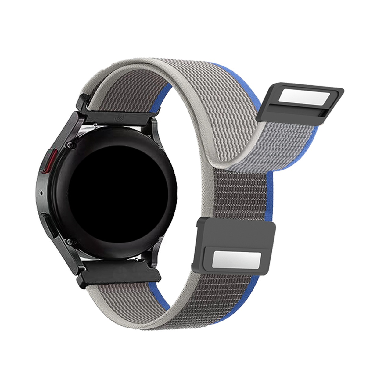 Adecuado para Samsung hebilla magnética montaña salvaje diámetro Correa 18/20/22mm Apple Huawei reloj Correa plástico conector