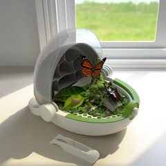 Scientific canned silkworm baby breeding space capsule children's insect observation box live animal breeding bucket silkworm breeding set