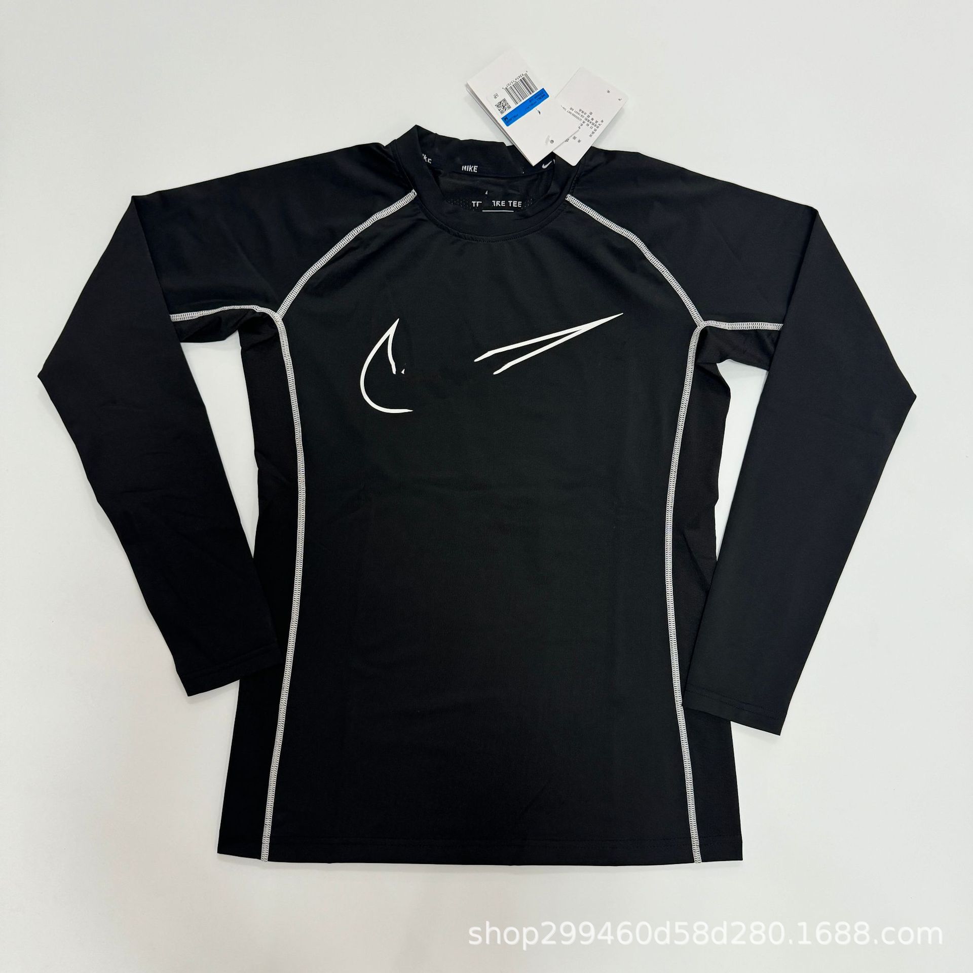 226 긴팔 타이즈 블랙