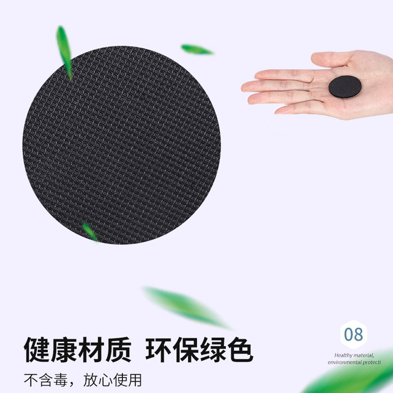 Fabricante rejilla negra almohadilla de silicona Junta de goma antideslizante Junta de silicona autoadhesiva Junta de silicona que reduce el sonido y la absorción de impactos