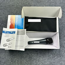 跨境外贸e835s有线话筒动圈麦克风KTV舞台演出卡拉OK主持直播声卡