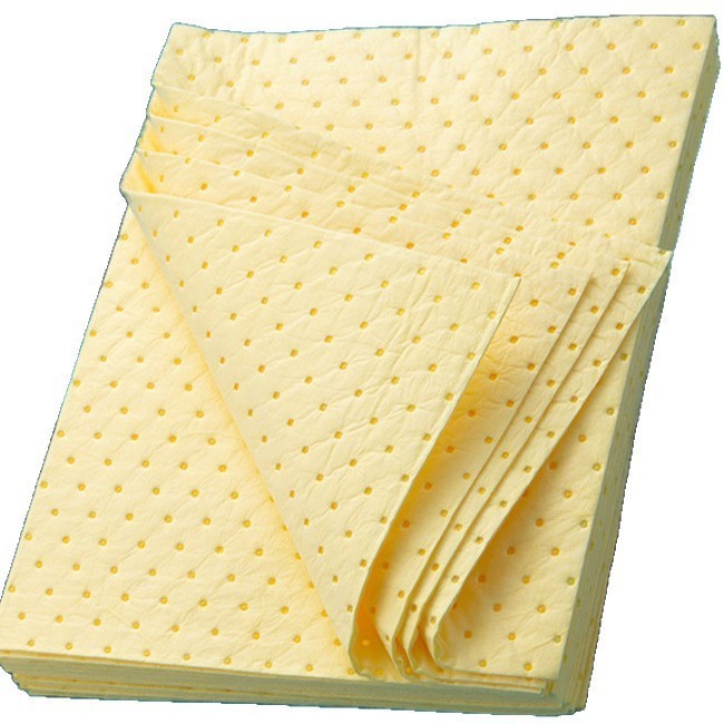 防化类吸油吸水棉  工业化学品吸附棉  危险品吸液棉化学垫吸液片