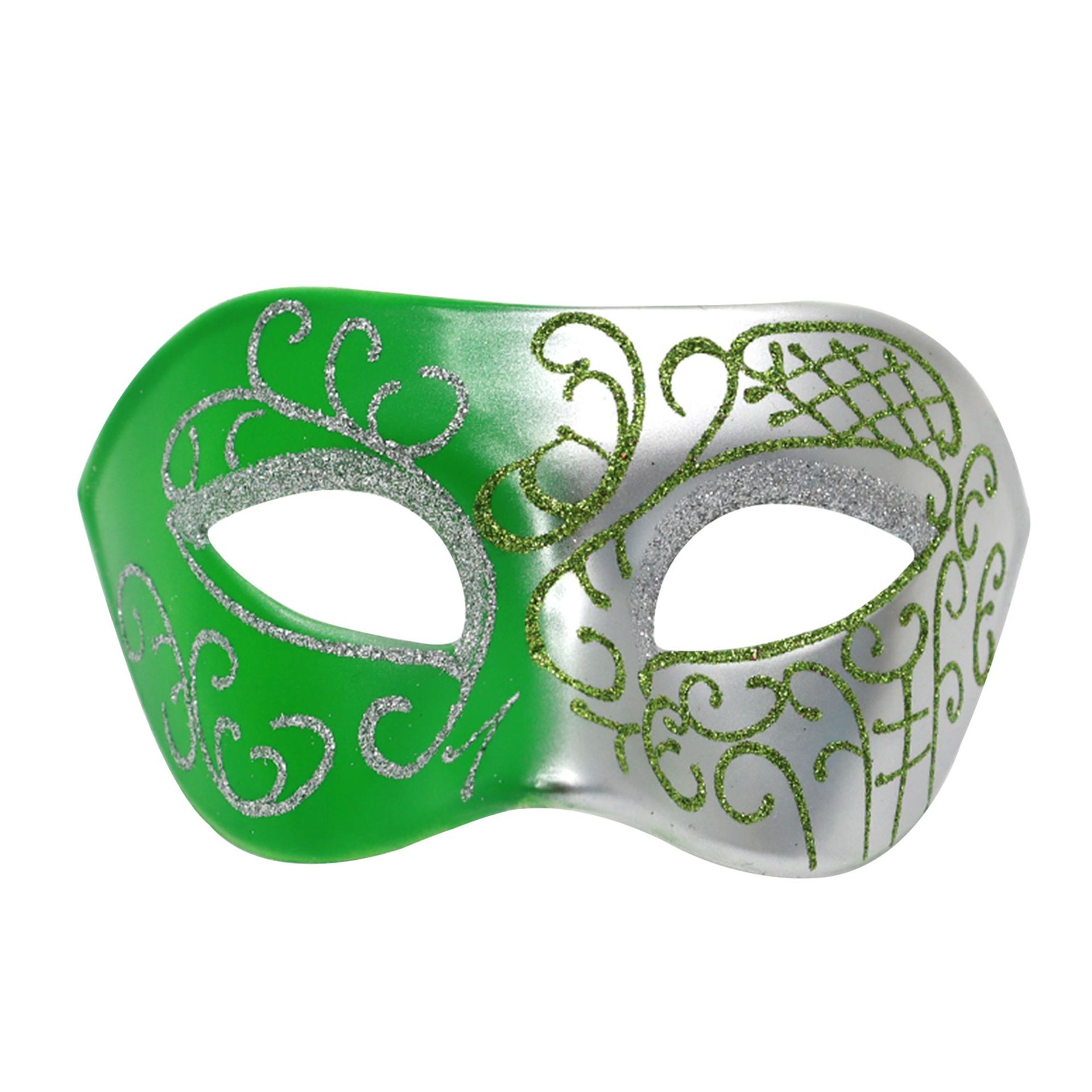 Amazon máscaras de fiesta de carnaval de venta caliente máscaras de baile unisex pintadas alrededor del borde de San Valentín