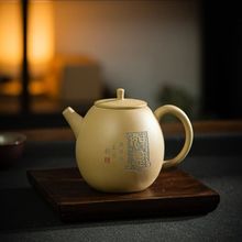 原矿段泥紫砂壶龙蛋壶纯手工过滤球孔个人专用功夫茶具泡茶壶单壶