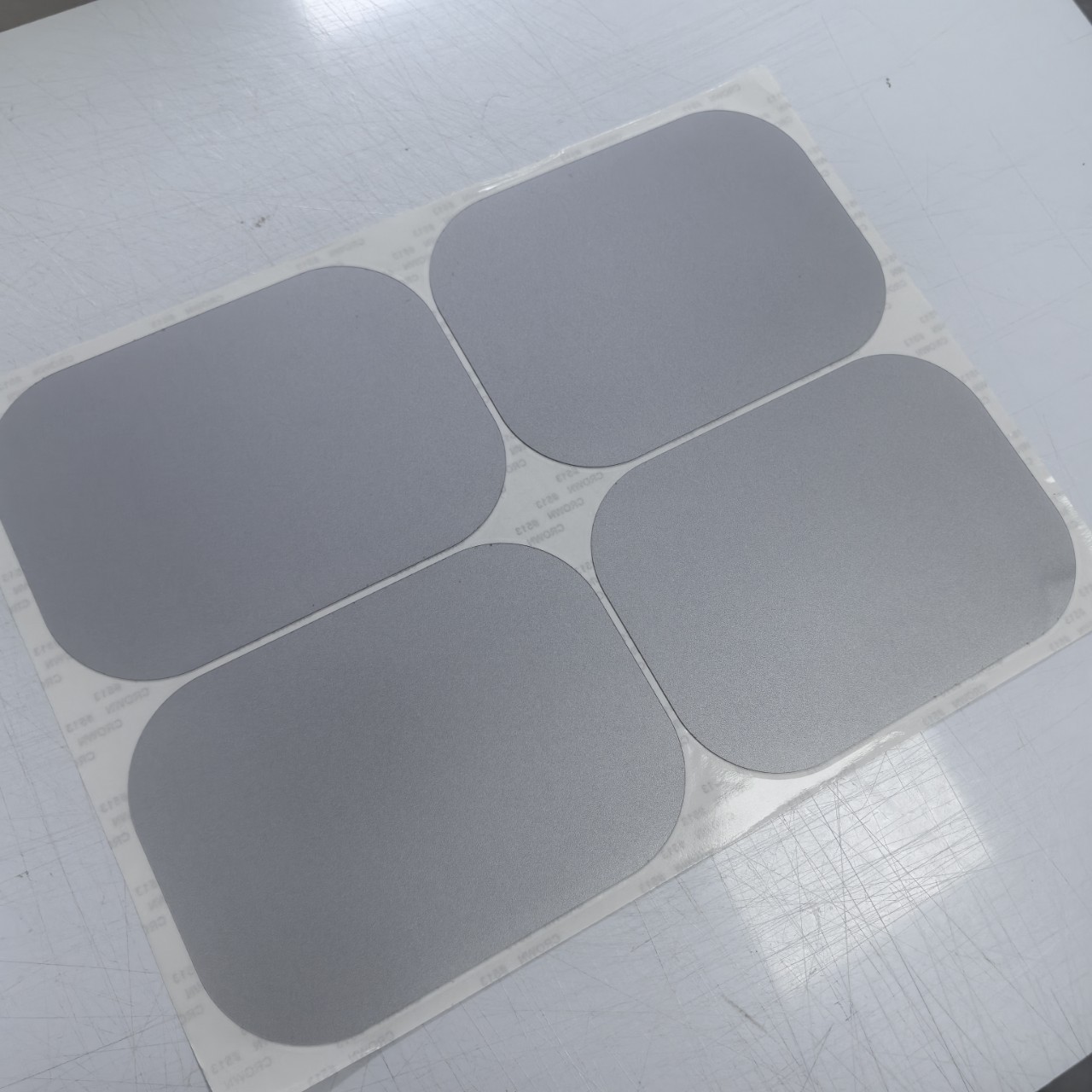 磨砂银亚克力镜片面板雾面效果PC镜片哑光防眩AG镜片生产颜色可选