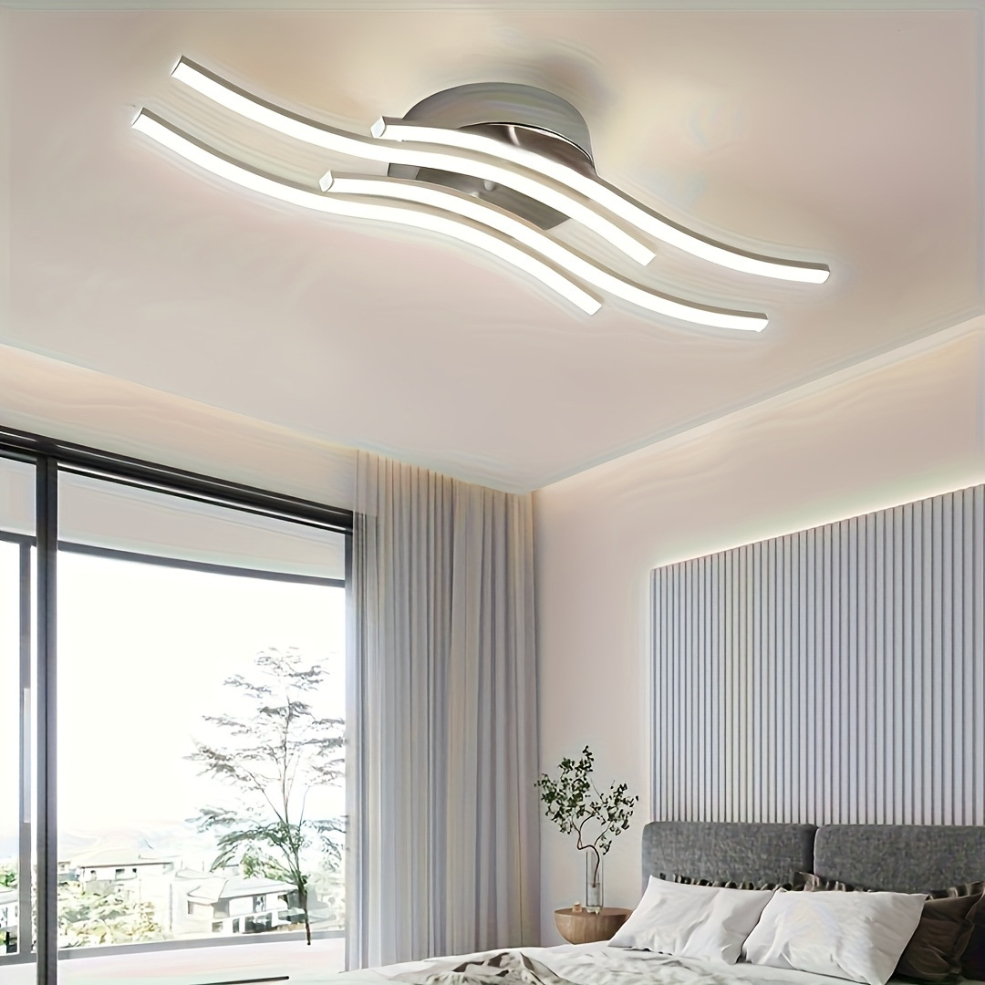 Transfronterizos dedicados LED lámpara de techo lámpara de sala de estar iluminación nórdica moderna minimalista dormitorio comedor pasillo lámpara de techo