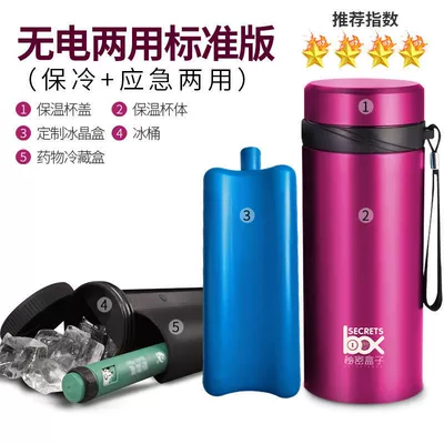 medicine portable refrigeration, Soyuducular - non-electric-dual-use-version-no-power-supply-ice-crystal-box-ice-bucket