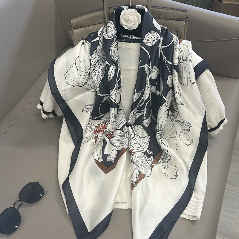 정원에 꽃이 피어나다 - 검정색