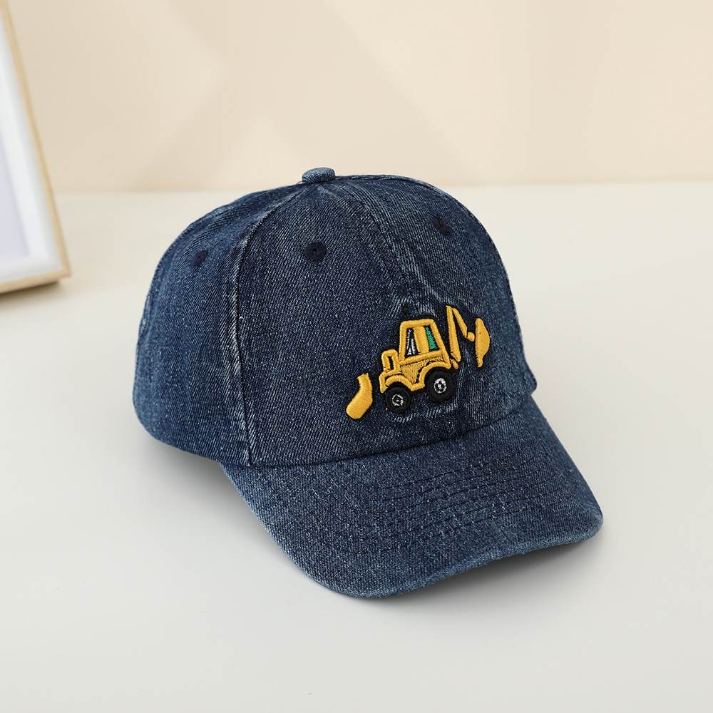 133g Weight Hat Classification Cotton Fabric Type Baseball Cap Hats Type Boy's Simple Style Color Block Baseball Cap
