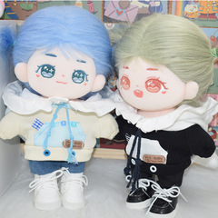 A 20cm Hooded Cotton Teddy Bear Costume without Attributes, Fat Body, Wearable with Pockets, Sweatshirt Set