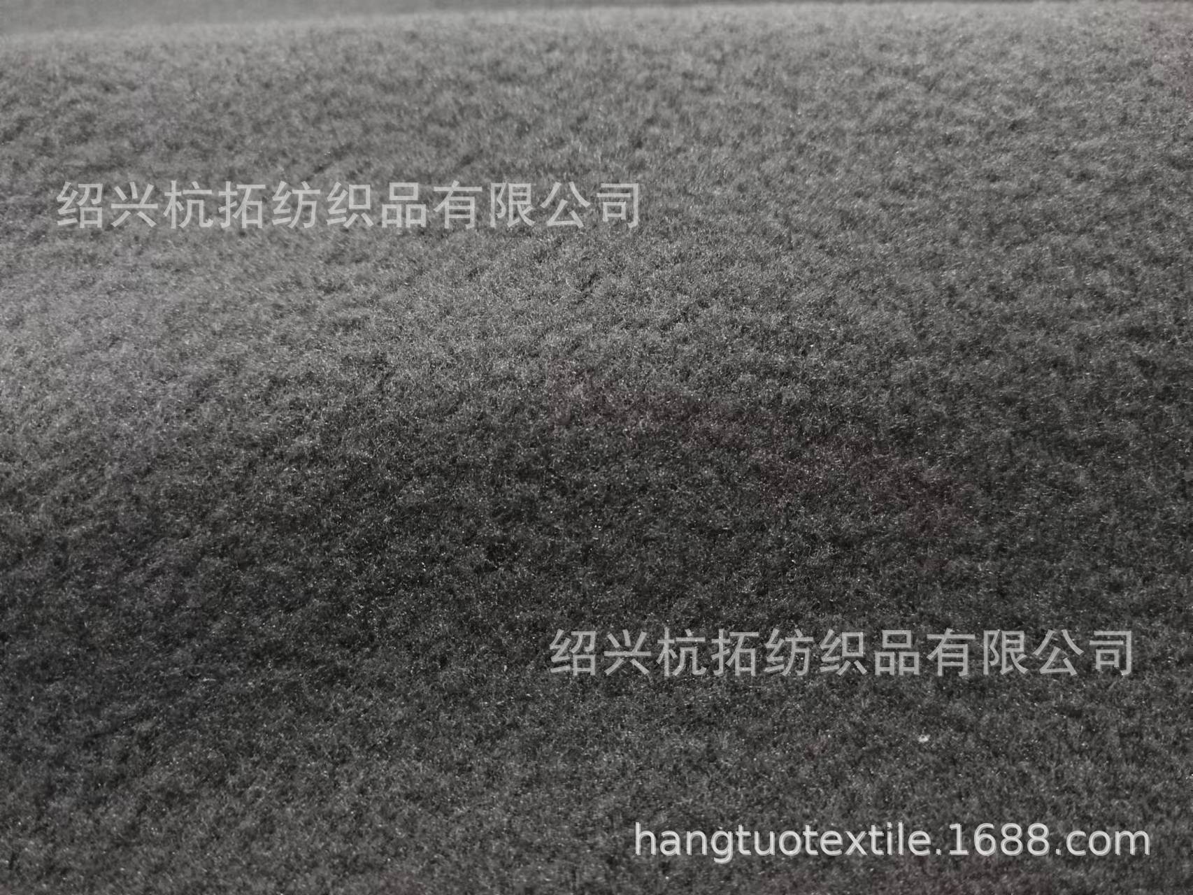 针织250g全涤双面布乱三路棉毛布平板布轻拉毛